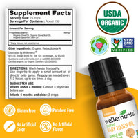 Baby, Tooth Oil, 0.5 fl oz (15 ml) - Wellements