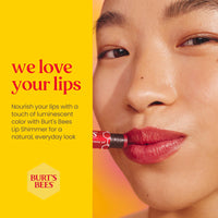 Burt's Bees 100% Natural Moisturising Lip Shimmer, Cherry - 1 Tube 1 Count (Pack of 1)
