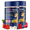 LITE LVL Twin Pack - 60 x Kids Sleep Gummies - Mixed Berry Flavoured Sleep Gummies for Kids