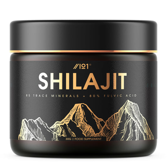 ALPHA01 Himalayan Shilajit Resin 30g – Gold Grade 100% Pure Gilgit-Baltistan Source – Rich in 80% Fulvic & Humic Acid, Minerals – by Alpha01