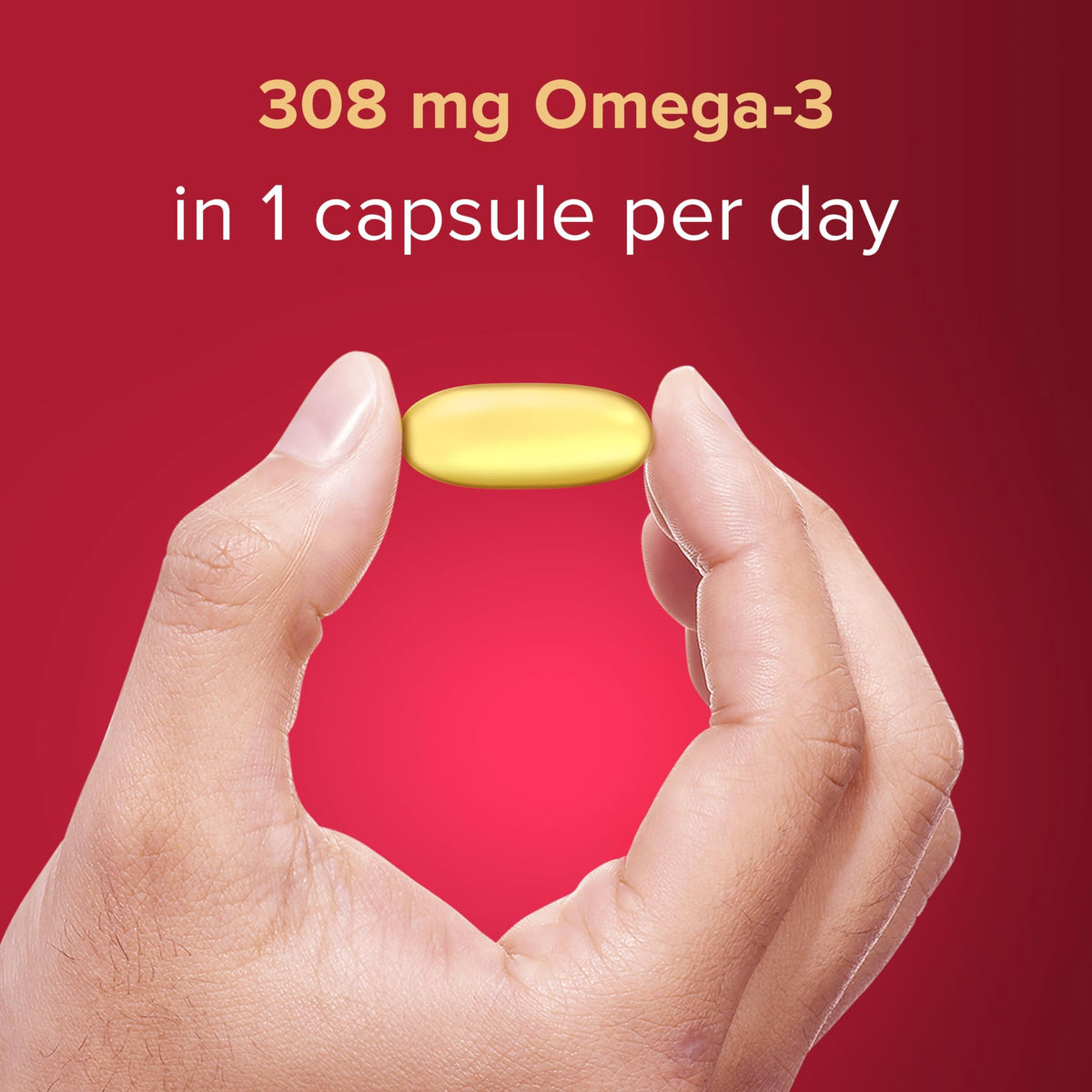 SEVEN SEAS Seven Seas Cod Liver Oil Max Strength Omega-3 Fish Oil and Vitamin D, 60 Capsules, 2 Months Supply