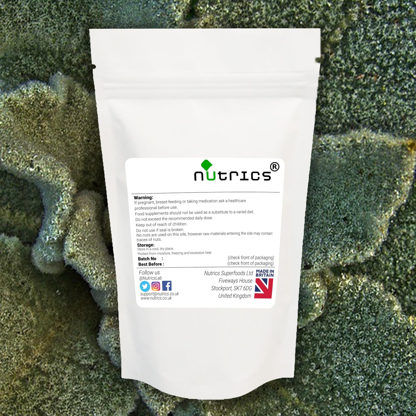 Nutrics® MULLEIN LEAF 250mg x 100% Pure verbascum 90 V Capsules (1 Month Supply) huáng qí Milkvetch g - Suitable for Vegan Vegetarian Halal Kosher