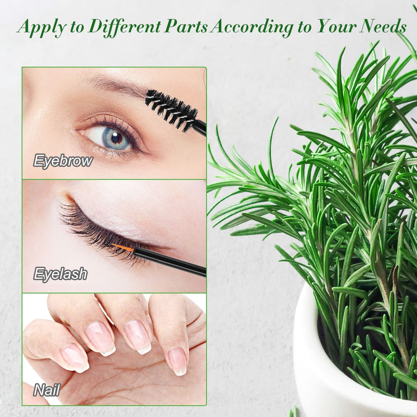 Tioueo Rosemary Oil 120ML, Rosemary Essential Oil for Hair Growth, Hair Loss, Improve Nourishes Scalp, Eyebrow and Eyelash Growth for Men and Women