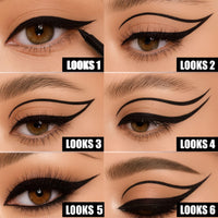 Generic Waterproof Liquid Eyeliner Pen, Smudge-Proof Long-Lasting Formula with Ultra-Fine Tip for Precise Application, Quick-Dry Highly-Pigmented Color, Ideal for Bold Eye Makeup – Classic Black