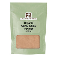 MANOR SPRINGS Organic Camu Camu Powder 500g by Manor Springs Organic