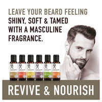 MAN ALIVE Beard Oil for men by Man Alive 99% Natural skincare 50ml with Oatmeal, Argan Oil, Jojoba Oil & Almond Oil, gifts for men softens facial hair mens gifts birthday gifts for him (Bourbon & Oak)