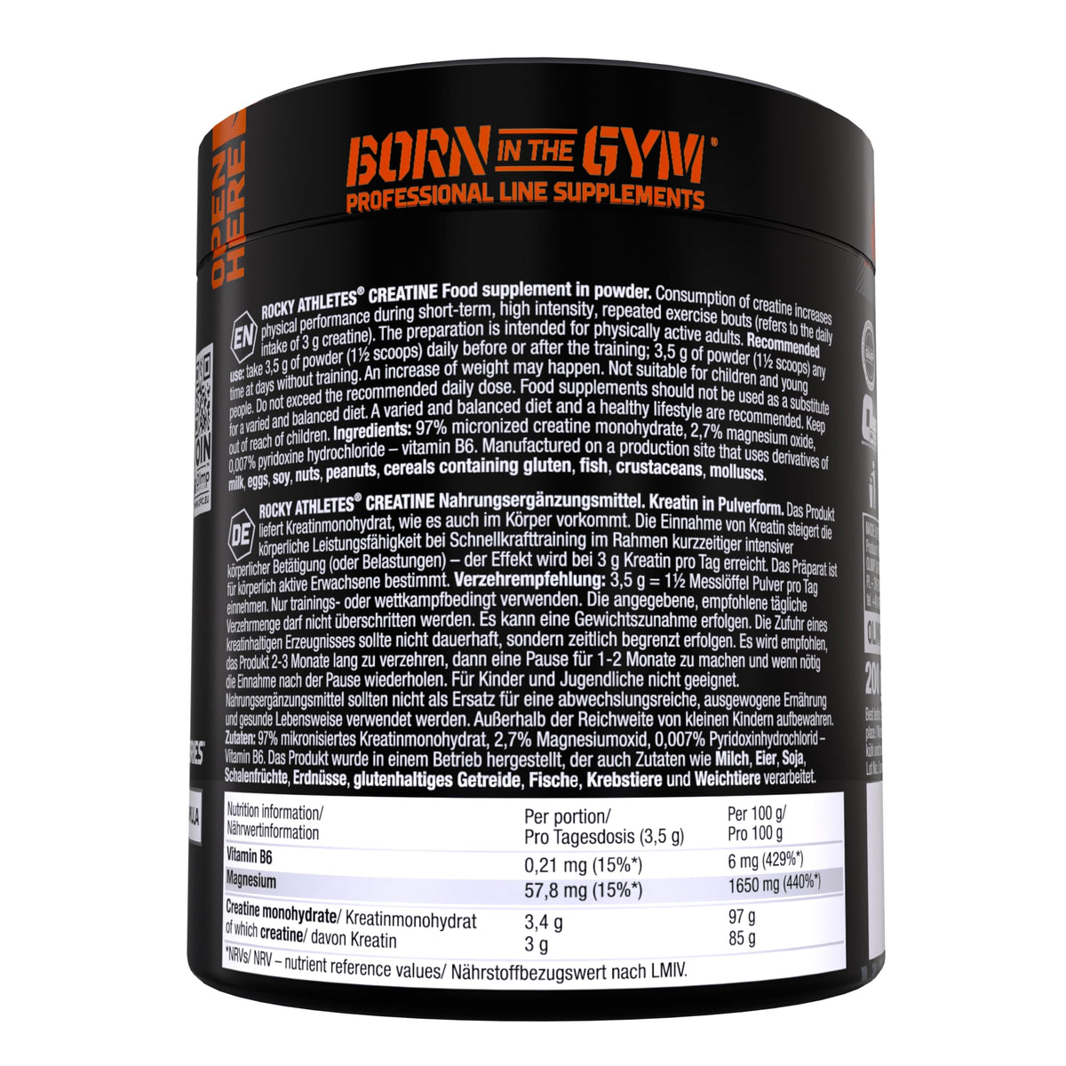Olimp Rocky Athletes Creatine (200 g) new