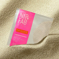 Nip+Fab Glycolic Polish Pad | Glycolic Acid Pads | Tan Preparation | Exfoliating | 4 Pads