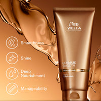 Wella Professionals Ultimate Smooth Conditioner - Nourishing Hair Conditioner With Squalane & Omega 9 - For Dry, Dull & Frizzy Hair (200ml)