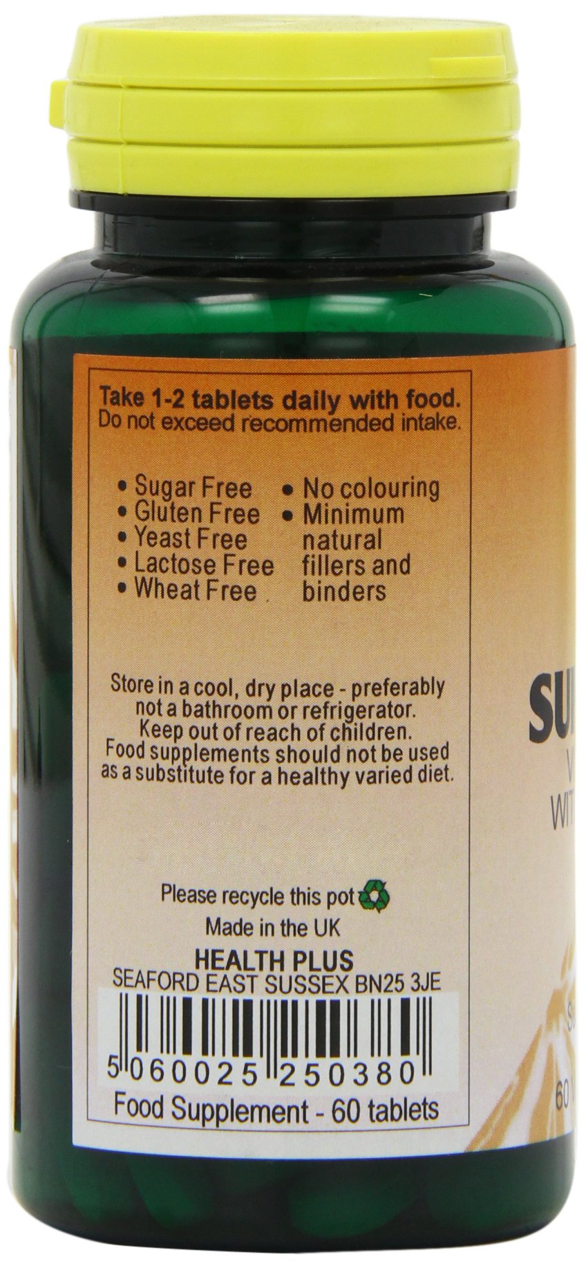 Health Plus Super C 1000 Vitamin C Supplement - 60 Tablets