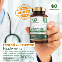 Vitamin B12 Tablets High Strength 1000mcg Sublingual Methylcobalamin, x120 Tablets (Tropical Berry Flavour) Active fast dissolving Vit B12 (4 Month Supply) Vegan Friendly Supplement - Royal Oak Health