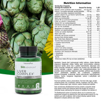 Nature's Plus NaturesPlus Bio Advanced Liver Complex - Liver Supplement with Turmeric, Artichoke, Milk Thistle, Dandelion, Choline, Methyl B12, Folate, VIT C - Gluten, Dairy, Soy Free - Vegan, 60 Capsules
