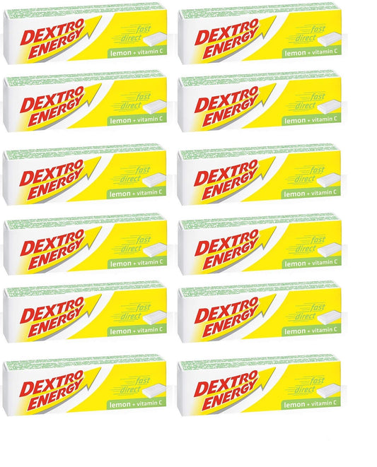 Dextro Energy Lemon 47g (Pack of 12)