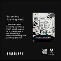 BeautyPro BARBER PRO Skin Revival Mens Pamper Kit 4-in-1 Under Eye Mask Peel Off Putty & 2 Face Masks Rejuvinate Hydrate Soothe Tired Eyes Cleanse Pores Multi Award Winning Brand