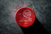 Redone RedOne Hair Styling Wax Red 2x150 ml | Ultra Hold Gel Wax | Edge Control | Maximum Control | Strawberry Scent | Professional Barber Hair Wax for Men & Women | Long Lasting Shine