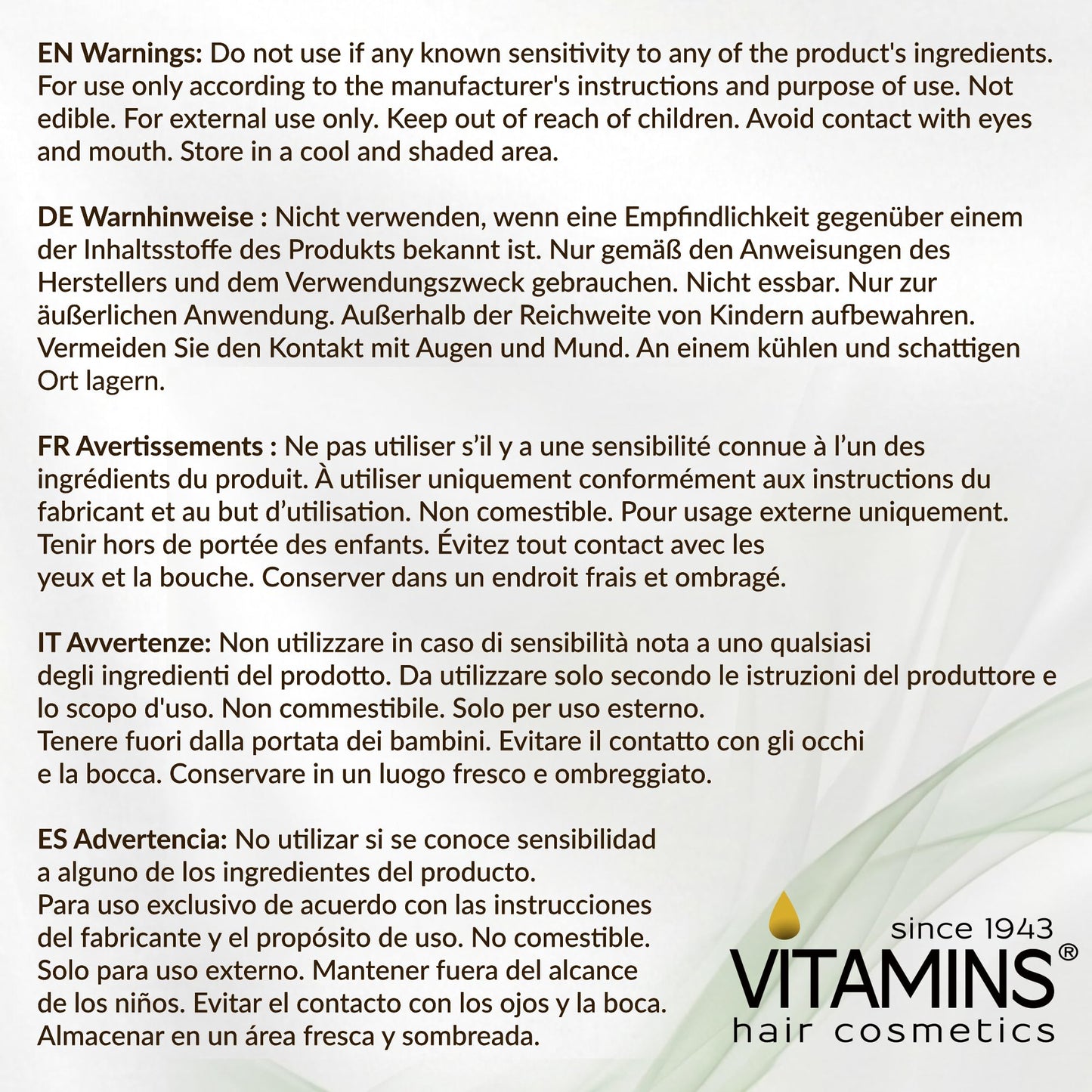 VITAMINS hair cosmetics VITAMINS Hair Cosmetics Keratin Hair Mask for Damaged Locks - Deep Conditioner with Biotin, Castor & Coconut Oil - Collagen Protein Treatment for Thick Coarse Hair Repair - 250 ML