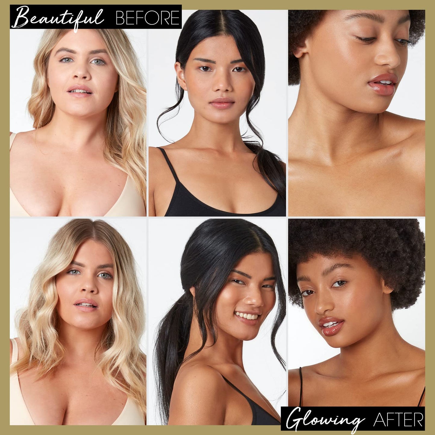 St.Tropez Tan Luxe Tonic Glow Drops, 5-in-1 Face Self Tanning Drops, Niacinamide, Hyaluronic Acid, Vitamin C & E, Vegan, Natural & Cruelty Free, 30 ml