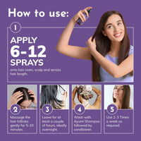 Ayumi Rosemary Hair Growth Oil | Anti- Hair Loss Treatment for Women & Men | Hair Oil Bottle with Coconut Oil | Amla Hair Oil for Dry Hair | Organic Castor Oil for Hair Care | 100 ml