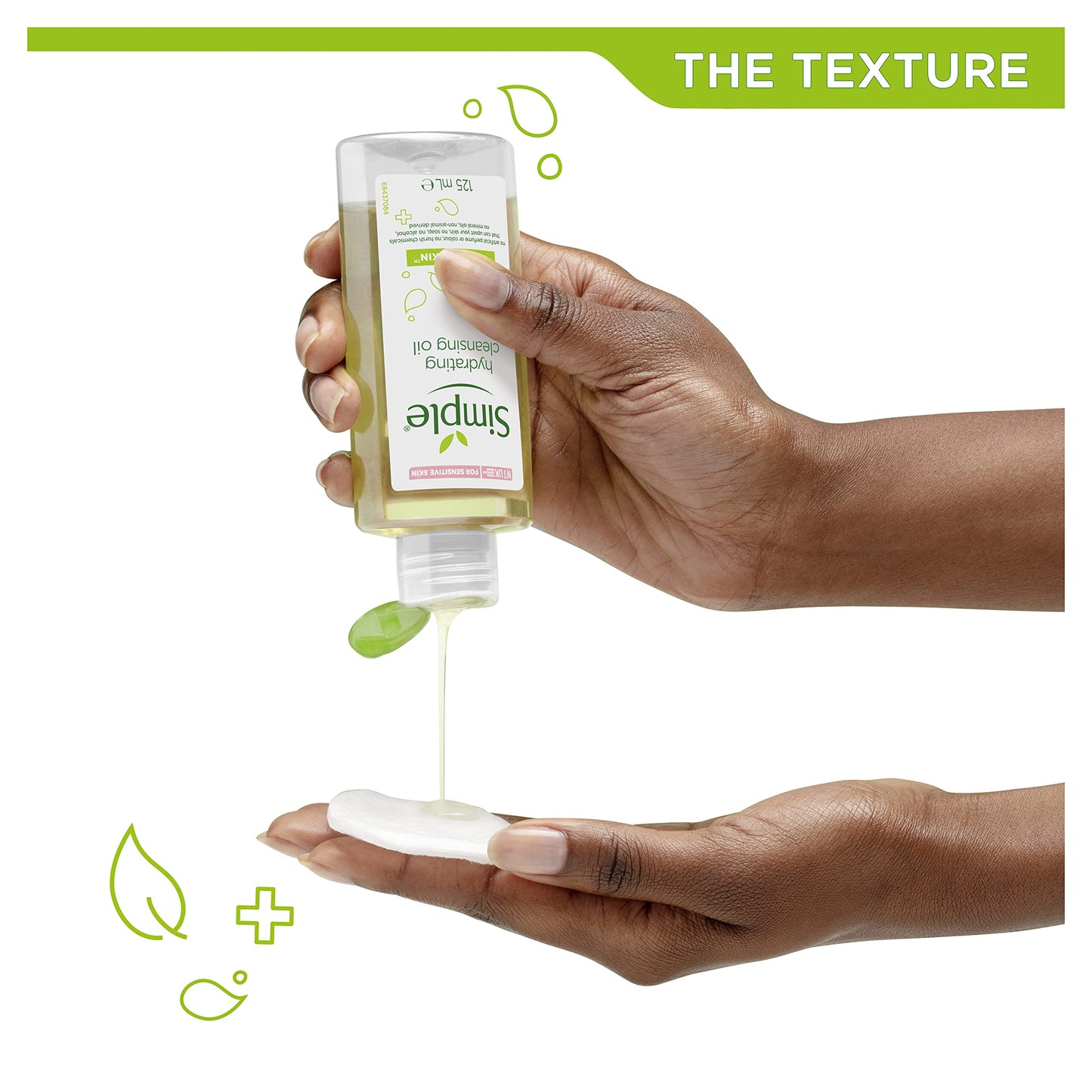 Simple Kind to Skin Hydrating Cleansing Oil cruelty-free and vegan sensitive skin cleanser 125 ml