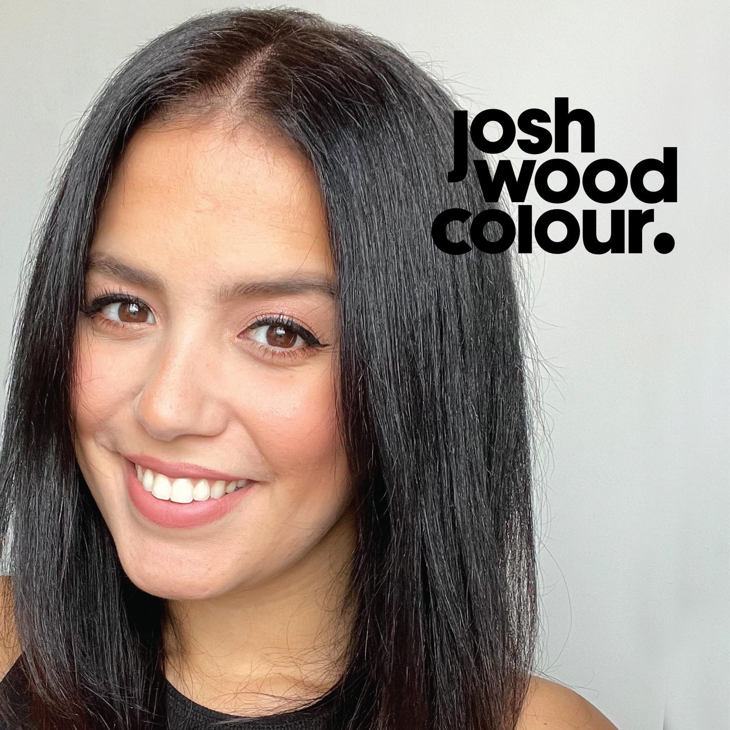 Josh Wood Colour Dark Brown Blending Brush Duo Bundle Grey Root Touch Up to Cover Regrowth in between Colouring, Temporary, WASHES OUT, Vegan, 2 Tubes