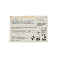 Little Soap Company Natural Range - Sweet Orange Bar Soap, 100g | Vegan, Cruelty Free, Eco Friendly Hand, Face & Body Soap Bar | Antibacterial Natural Soap with Essential Oils, No SLS or Parabens