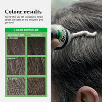 Just For Men Just for men Original Formula Dark Brown Black Hair Dye, Restores Original Colour for a Natural Look H45