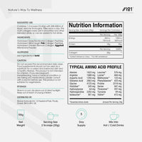 ALPHA01 Multi Collagen Protein Powder 100g - 5 Types of Food Sourced Collagen Peptides - Hydrolysed Grass Fed Bovine, Wild Caught Marine & Free-Range Chicken, Supports Joints, Skin and Nails