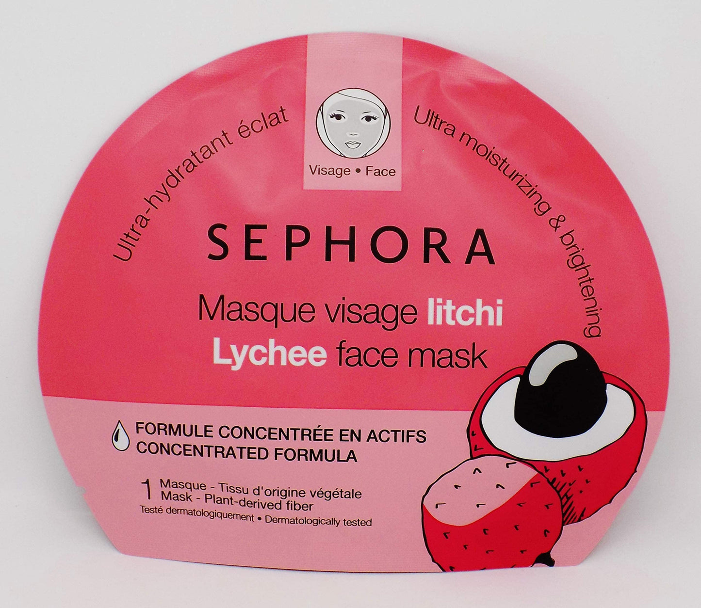 SEPHORA COLLECTION, Lychee Moisturising and Brightening Face Mask