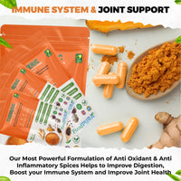 FoodPURA 365 x 4000mg Turmeric (Curcumin), Ginger, Garlic & Organic Black Pepper Capsules HACCP Certified, Manufactured in The UK by FoodPURA (365)