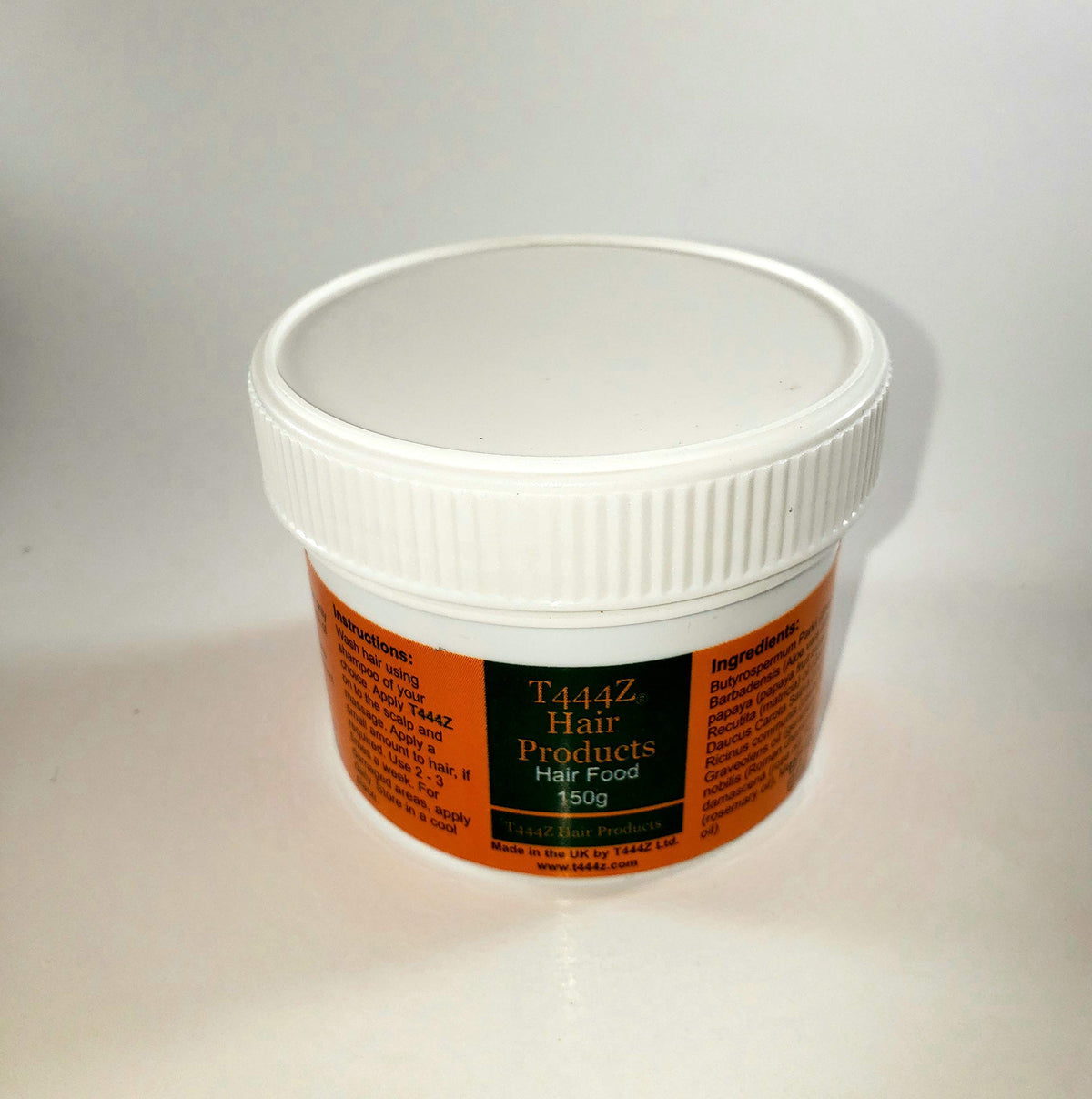 T44z T444Z Hair Food. (150 grama, WHITE JAR)