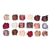 Revolution Beauty London Revolution Beauty, Forever Flawless Eyeshadow Palette, 18 Pigmented Makeup Shades of Mattes & Shimmers, Vegan & Cruelty-Free, Cherry Rebel Red
