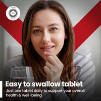 Red Label Health Vitamin B12 Tablets High Strength 1000mcg, 365 Tablets (1 Year Supply) Methylcobalamin B12 for Tiredness, Fatigue & Energy Vegan & Vegetarian-Friendly Made in The UK