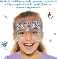 Snazaroo Classic Face and Body Paint for Kids and Adults, Pale Green Colour, Water Based, Easily Washable, Non-Toxic, Makeup, Body Painting for Parties, for Ages 3+