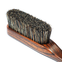 Madu Climb - Premium Boar's Hair Rosewood Rock Climbing Brush Unique Grain (Dark Wood)