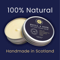 The Edinburgh Natural Skincare Company Ltd. Jekyll & Hyde Natural Beard Balm | Condition & Moisturise & Soften Your Beard | Strengthen Hair & Promote Growth | Natural & Organic