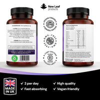 NEW LEAF PRODUCTS Multivitamin Gummies for Adults - High Potency Vitamin Gummy with Essential Vitamins C A D E B12 B6 & Biotin - Daily Multivitamins for Women and Men - 60 Gummies(1 Month Supply)