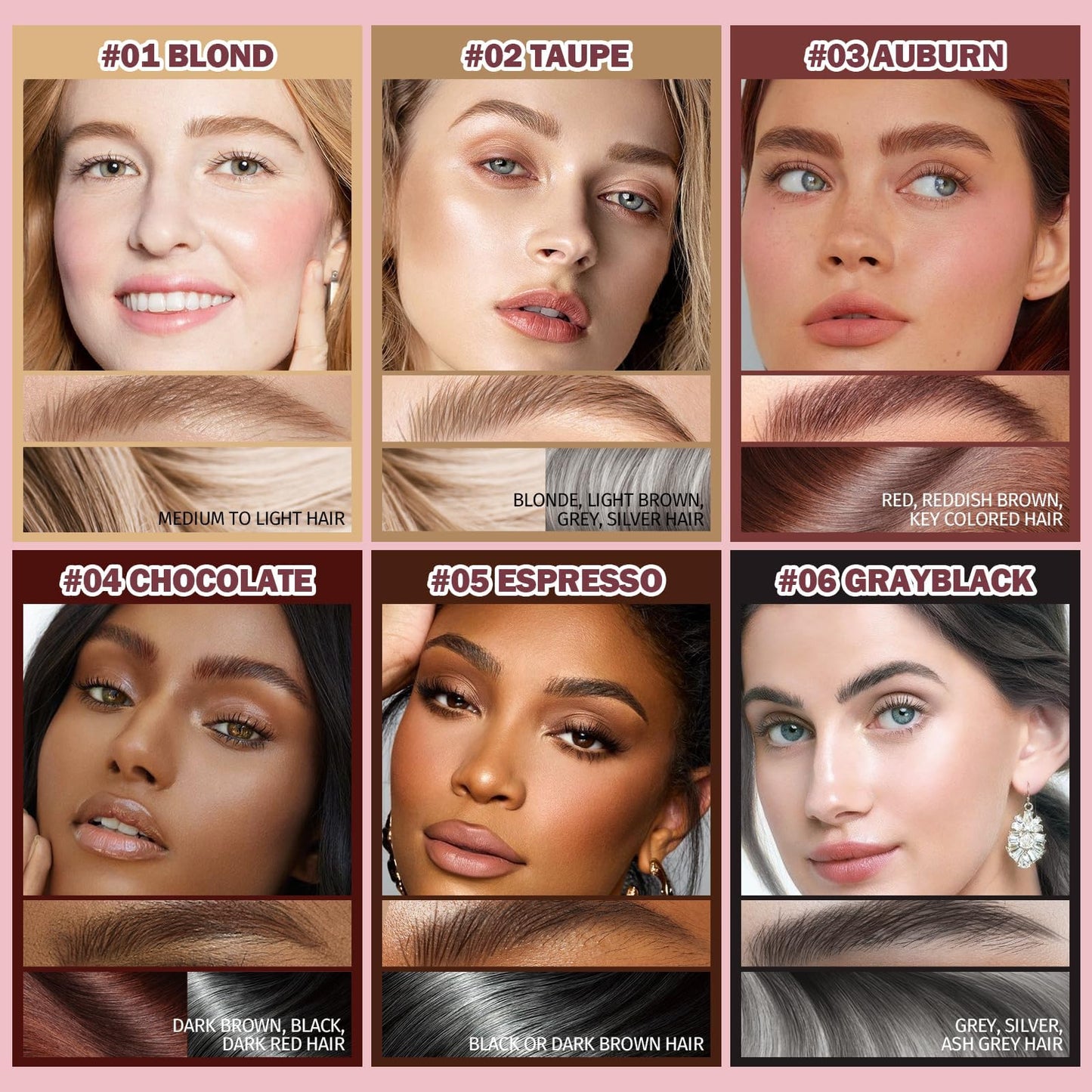 Anglicolor Brow Fection Angled Brush,Microblading Eyebrow Pen,Natural Brows Eyebrow Pen,Easy To Color,Long Lasting,Quick Drying,Natural Shaping Outlining Filling Eyebrow Makeup Upgrade (01#Blond)