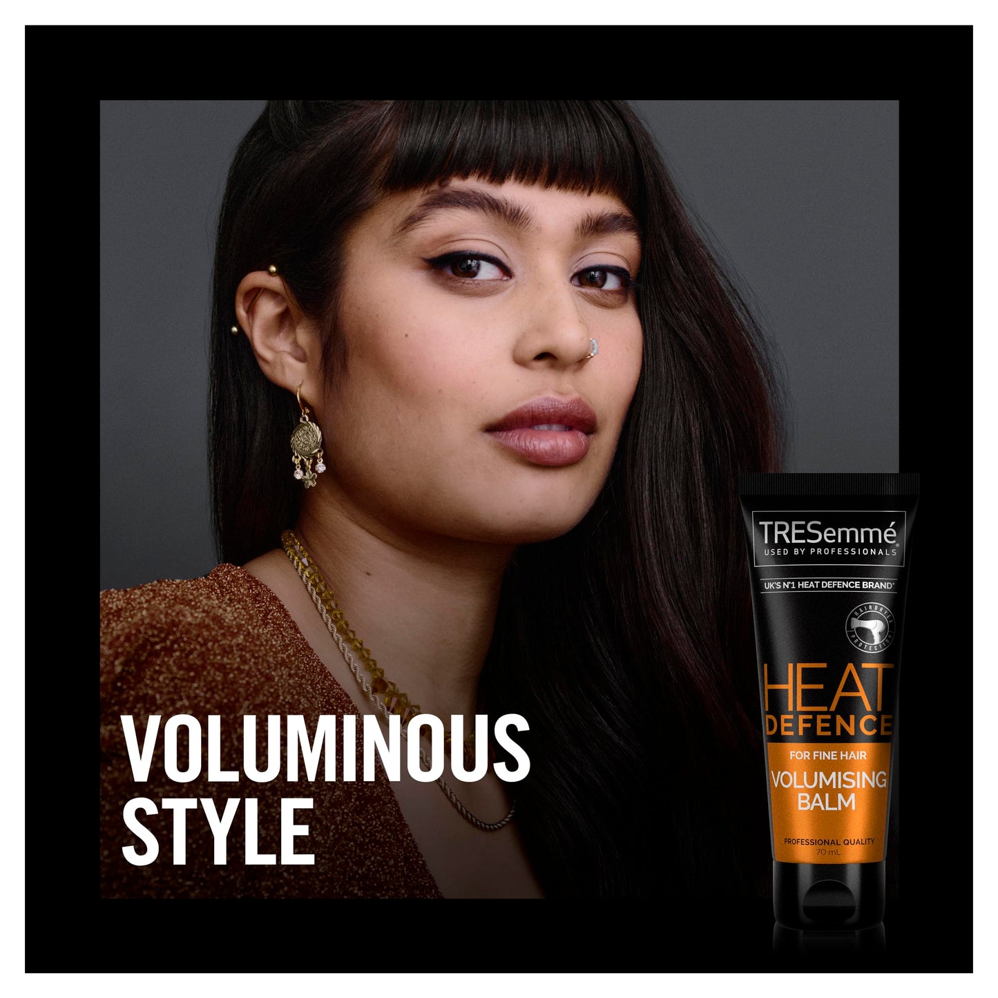 TRESemmé Heat Defence Hair Care Volumising Balm heat protection up to 230°C* for root-to-tip volume 6x 70 ml