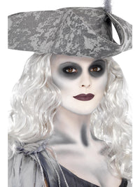 Smiffys Make-Up FX, Ghost Ship Kit, Grease, Black 6 Colour Palette, Cream & Crayon & Applicators, Cosmetics and Disguises Fancy Dress, Cosmetic Dress Up Cosmetics & Disguises.