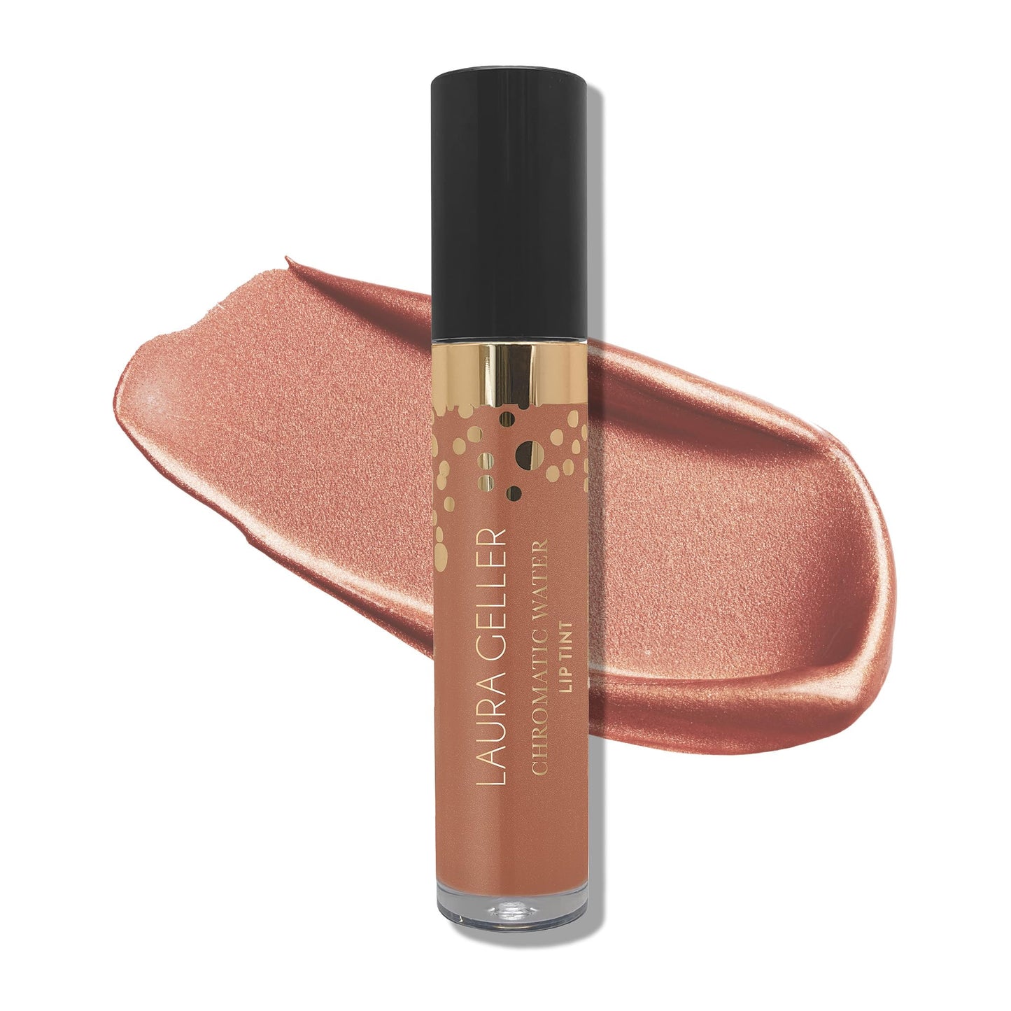 LAURA GELLER NEW YORK LAURA GELLER Chromatic Water Lip Tint, Holographic Color, Water-Based Formula to Hydrate, Au Lait