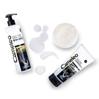 Cameleo - Keratin Conditioner - Repair Treatment with Keratin & Argan Oil for Damaged, Dry Brittle Hair - Thermo Protect - Salt & Paraben Free - 200ml