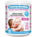 Tummy Buddies Probiotic Powder for Babies, Children and Mums - 7 Strain Pro Bio Culture Complex with Prebiotics (FOS) – Gut Friendly Bacteria for Infants and Kids 0-12 Years – 60g - 60 Days Supply