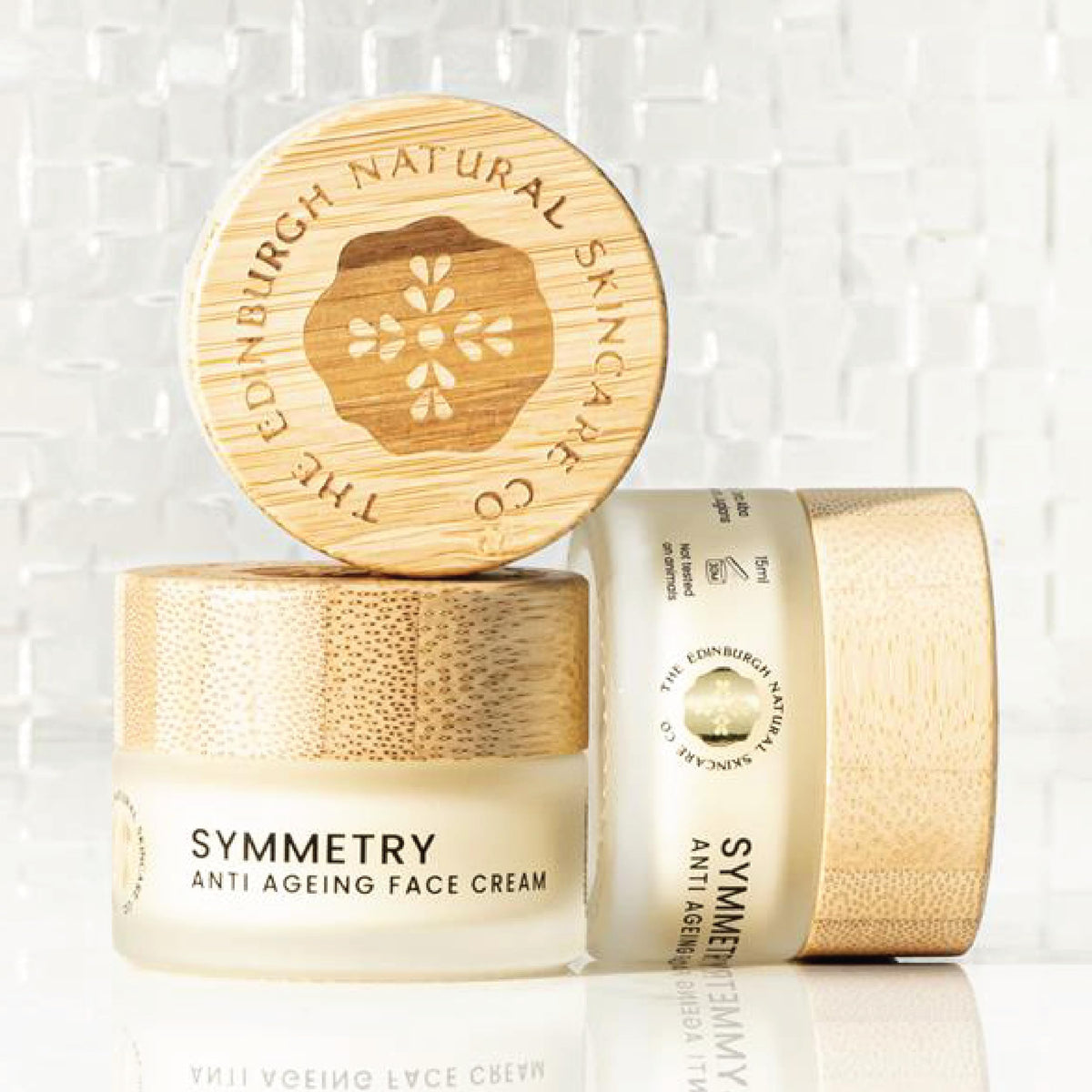 The Edinburgh Natural Skincare Company Ltd. Symmetry Anti-Ageing Mini Face Cream | Nourishing & Moisturising | Revitalise & Replenish Skin | Reduce Fine Lines & Wrinkles | With Coconut Oil & Shea Butter | Edinburgh Skincare
