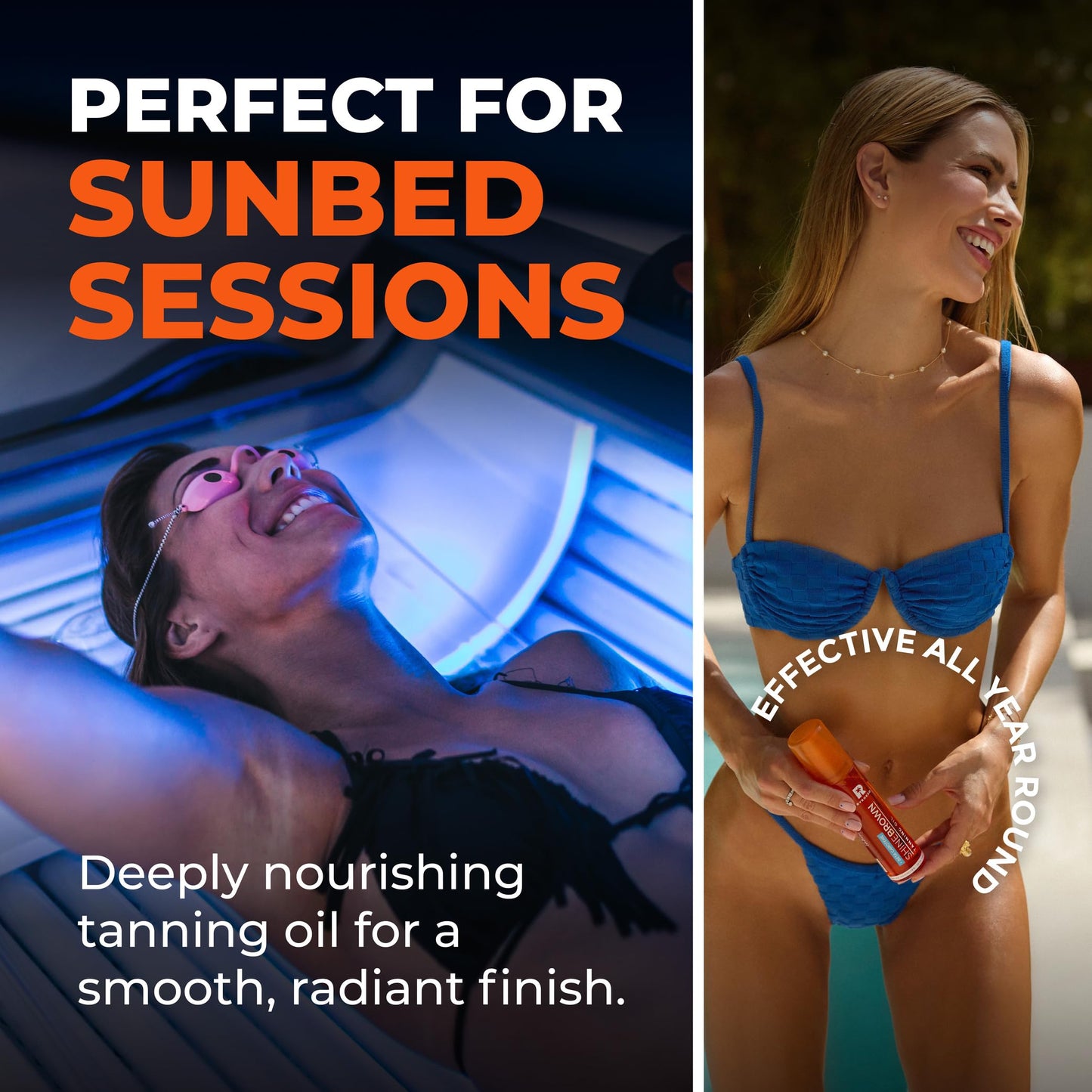 BYROKKO SHINEBROWN BYROKKO Shine Brown Beta Carotene Tanning Accelerator, Carroten Tanning Gel Effective in Sunbeds & Outdoor Sun, Natural Tan-boosting Sunbed Cream, 200 ml (Beta Carotene Oil 150 ml (Pack of 1))