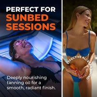 BYROKKO SHINEBROWN BYROKKO Shine Brown Beta Carotene Tanning Accelerator, Carroten Tanning Gel Effective in Sunbeds & Outdoor Sun, Natural Tan-boosting Sunbed Cream, 200 ml (Beta Carotene Oil 150 ml (Pack of 1))