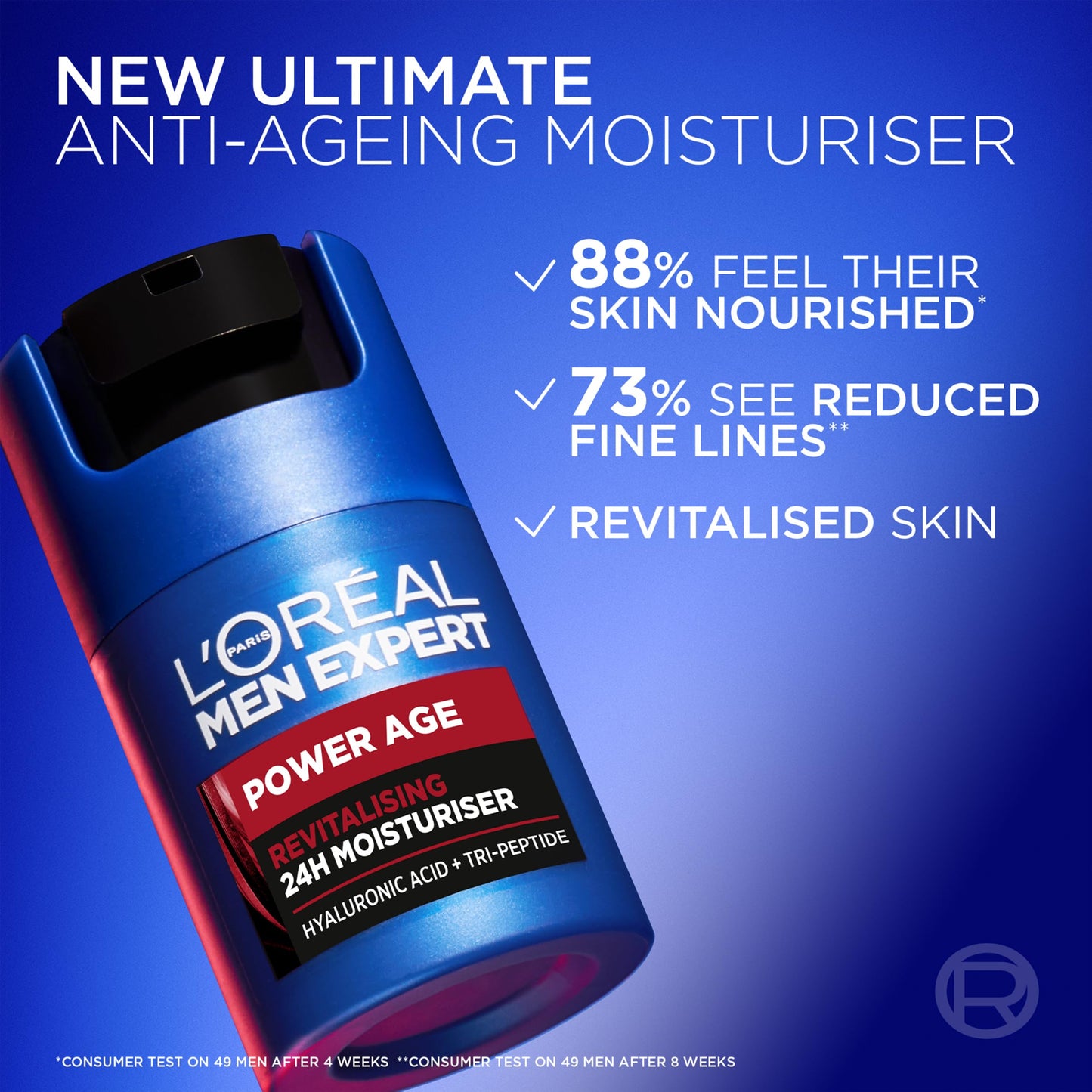 L’Oréal Paris men expert L'Oréal Paris Men Expert Moisturiser Power Age Hyaluronic Acid 50ml