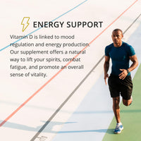 360 Vegan Vitamin D Tablets | 2,000 iu per Serving | High Strength Vitamin D3 | Immune System Support | (12 Months' Supply)
