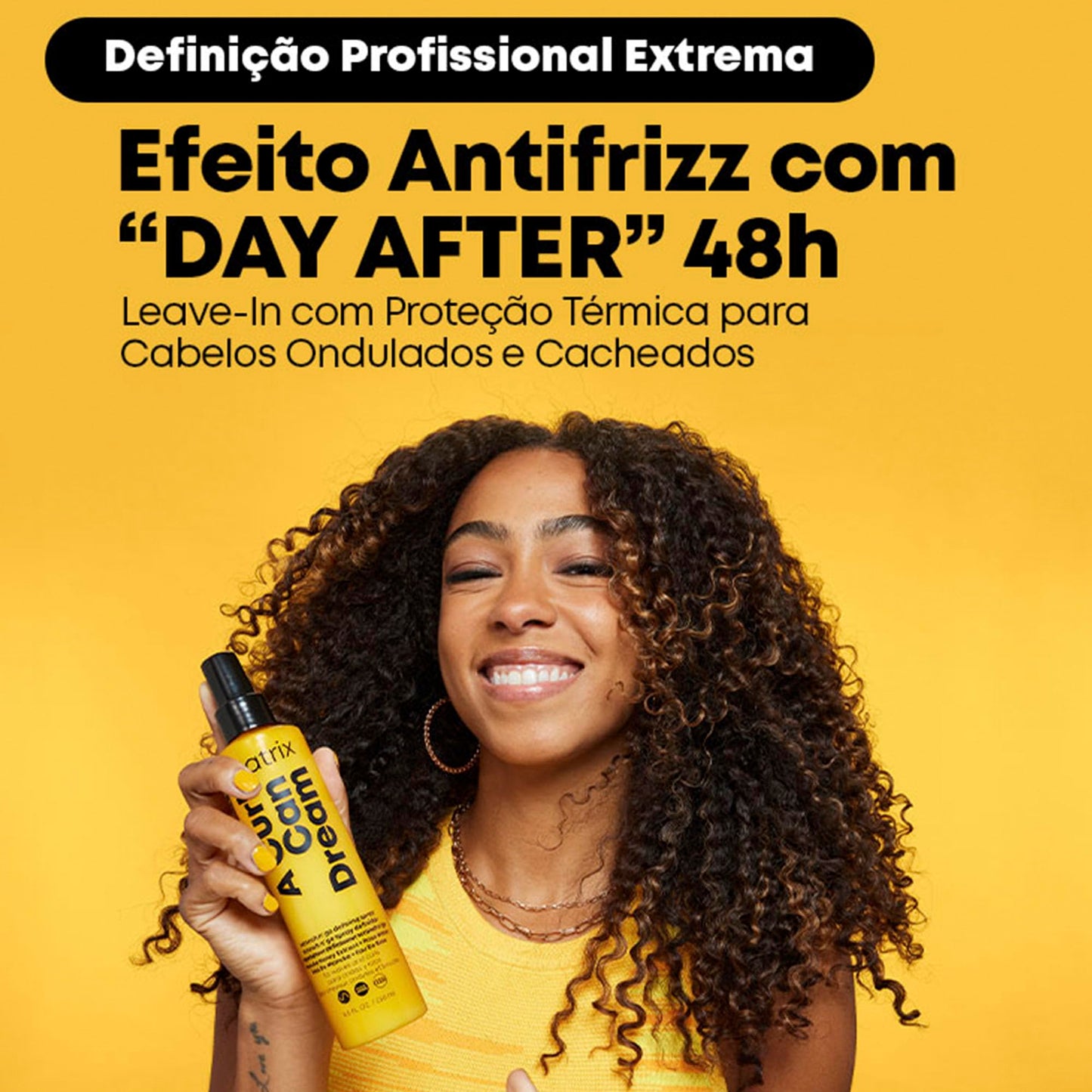 Matrix, A Curl Can Dream Scrunch and Go Leave-In, Anti-Frizz Care, 250ml