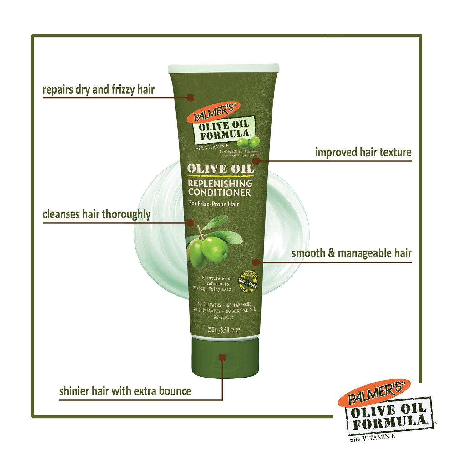 Palmer's Palmers Olive Oil Replenishing Conditioner by Palmers for Unisex, 8.5 oz