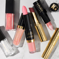 Laura Geller Beauty LAURA GELLER NEW YORK Prep-n-Go 2-in-1 Lip Scrub and Oil Tint Duo (First Place) - Hydrating Tinted Oil and Exfoliating Scrub for Rejuvenating Your Pout Whenever You Need It